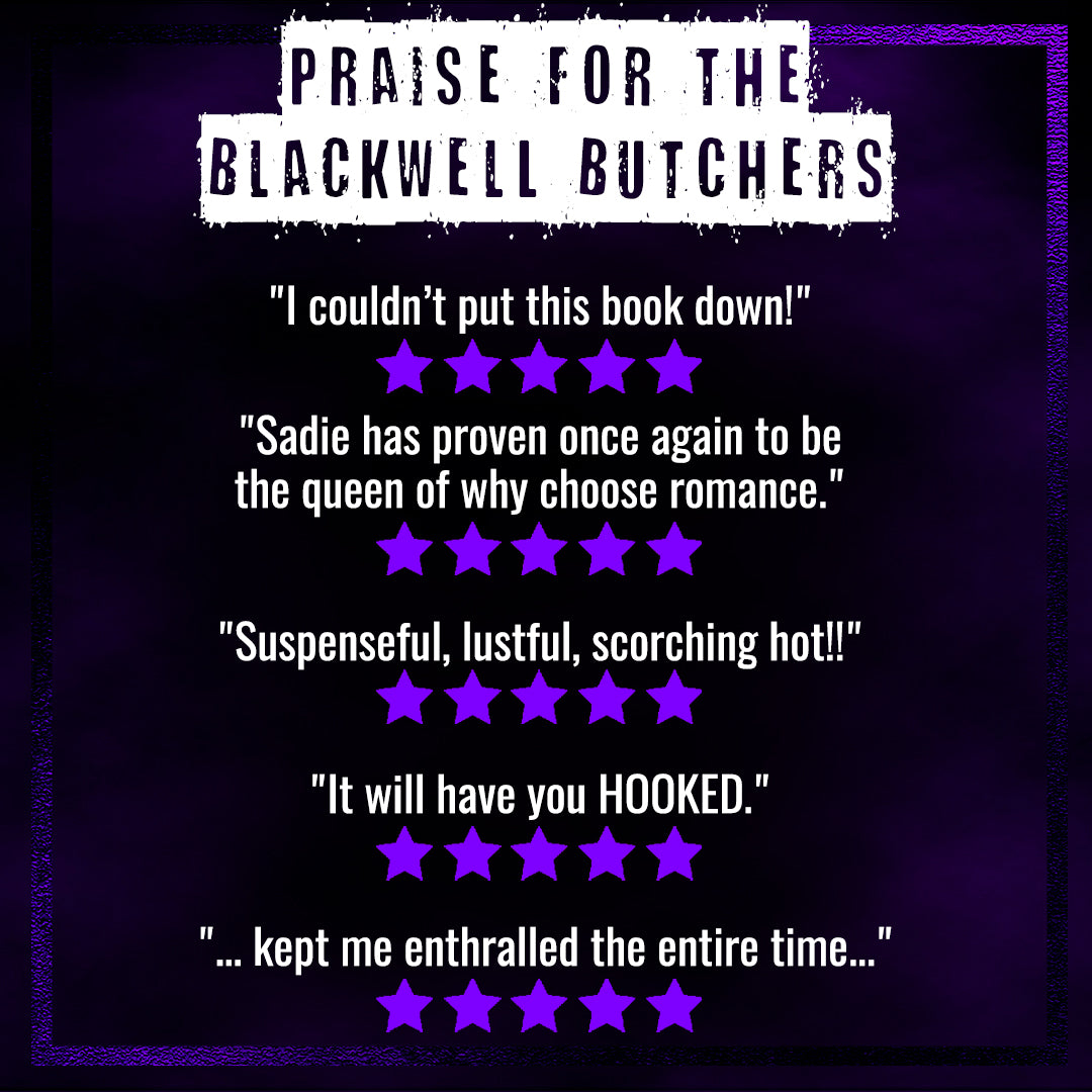 PRE-ORDER Masked Blackwell Hawks Series - SIGNED MASKED PAPERBACKS (Books 1-3)